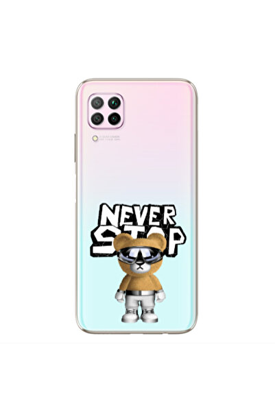 Other Huawei P40 Lite Never stop Transparent Silicone TPU Θήκη