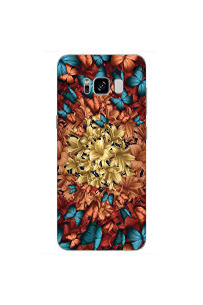 Other Samsung S8 Plus Blue butterflies Transparent Silicone TPU Θήκη