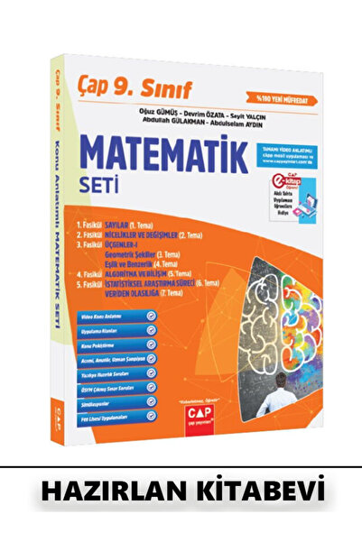 Çap Yayınları 9. Sınıf Matematik Fasikül Seti