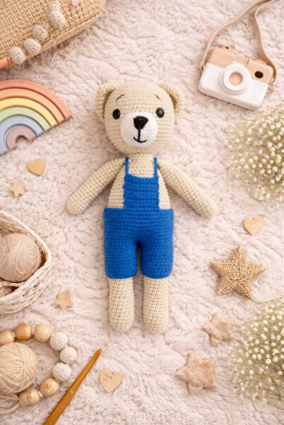 SR HOBİ Amigurumi Ayıcık Oyun Ve Uyku Arkadaşı