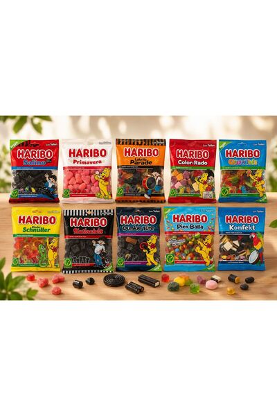 Haribo Jelibon karışık Menşei DE 5 adet