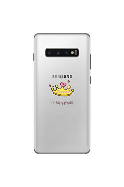 Other Samsung S10 Plus Happy princess Transparent Silicone TPU Θήκη