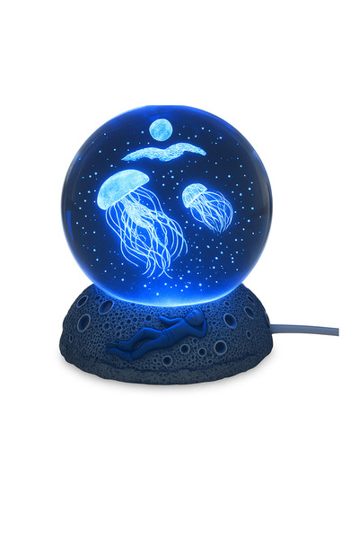 OEM Lampă Decorativă Bilă Cristal 3D cu LED, Model Meduză sau Călătorul Print...