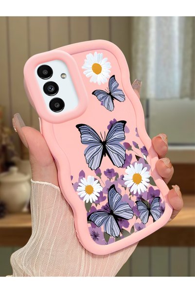 Hontinga Samsung Galaxy A13 5g Compatible Case Camera Protector Pink Silicone...