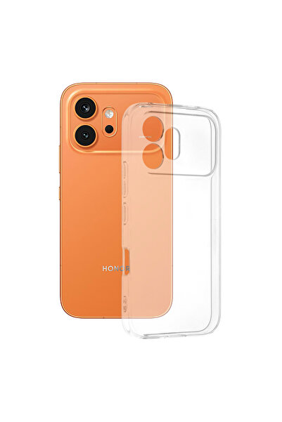 Techsuit Θήκη για Honor 600, Διαφανής Σιλικόνη, αντικραδασμική προστασία, δια...