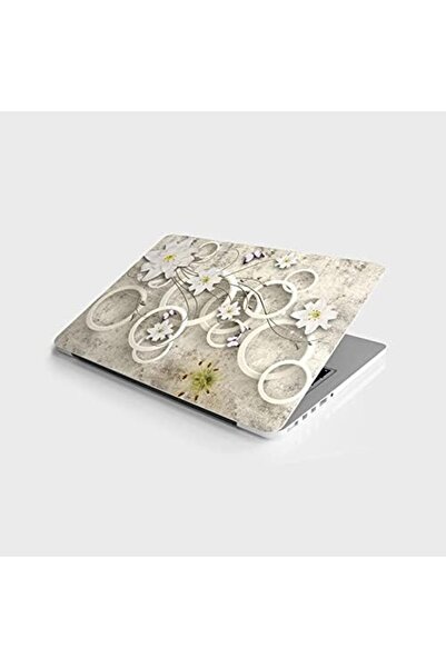 Yıldızan Terra Organik Laptop Computer Notebook Pc Covering Sticker Round Flo...