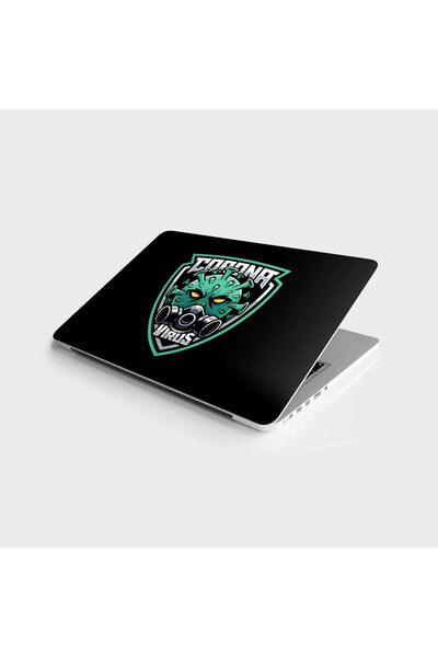 Yıldızan Terra Organik Laptop Computer Notebook Pc Covering Sticker Coronavir...