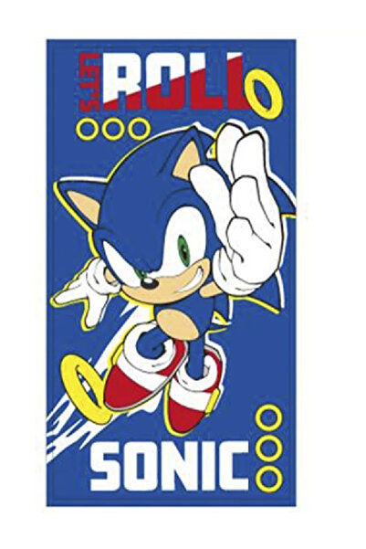 Sonic Πετσέτα πολυεστέρα σε ρολό, 140x70εκ. Μπλε