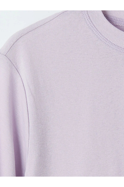 LC Waikiki Lilac Crew Neck Women's T-Shirt