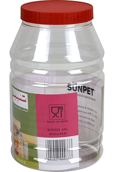 SunPet Circular food storage containers with a capacity of 5 liters from Sunp...