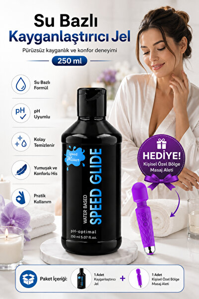 Kokteyl ♥️ ❤️ Su Bazlı Kayganlaştırıcı Jel 250 ml pH Uyumlu Uzun Süreli Konfor Kişisel Özel Bölge Masaj Aleti Vibratör Hediyeli