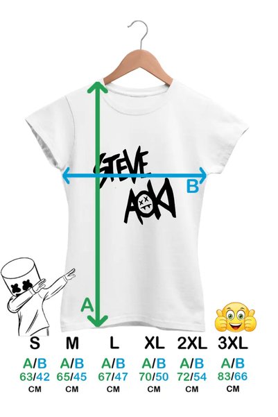 OEM Tricou Femei Steve Aoki