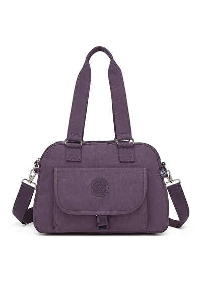 SMART BAGS Medium Size Multi-Pocket Waterproof Lightweight Crinkle Fabric Wom...