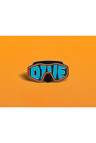 SKYPINZ Brooch - Diving - Attaching Method - Pin