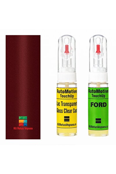 YLKRS AUTOMOTIVE Κιτ βαφής επιδιόρθωσης Ford Windstar FRD02:DT (Κόκκινο Ματαν...