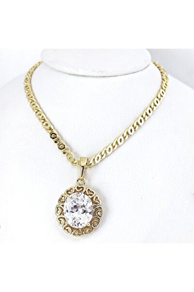Milena Colier Dama Placat cu Aur 14k - Lungime 60 cm