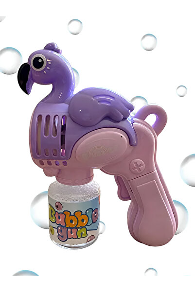 KentOyuncaK Bubble Gun Flamingo Köpük Tabancası - Bahçe Ve Park İçin Eğlencel...