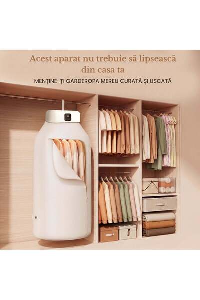 AirForm Uscător de Haine Electric Portabil cu Încălzire Rapidă