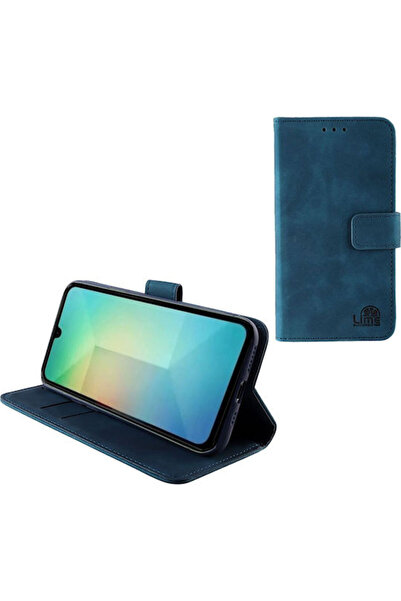 Lime&co Lime Book Συνθετικό Δέρμα / Σιλικόνη Μπλε (SAMSUNG A26 5G A266)
