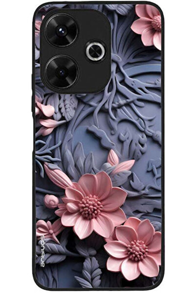 Other Θήκη Sonique Σειράς 3D Λουλουδιών για Xiaomi Redmi 13 4G Poco M6 4G Ροζ 02