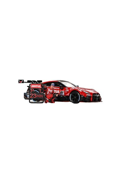 mini gt Μοντέλο αυτοκινήτου Nissan GT-R (R35) με φιγούρα Matsuda, κλίμακα 1:6...