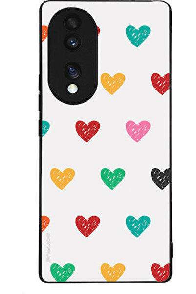 Other Θήκη Sonique Heart Series Honor 70 5G Λευκό 02