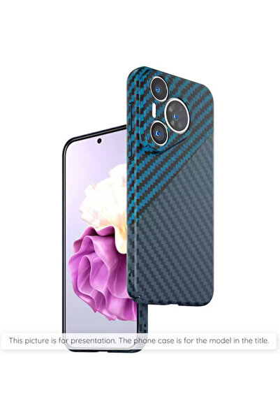 Techsuit Μπλε Πίσω Κάλυμμα Σιλικόνης με Υφή Άνθρακα (OnePlus Nord N30 SE)