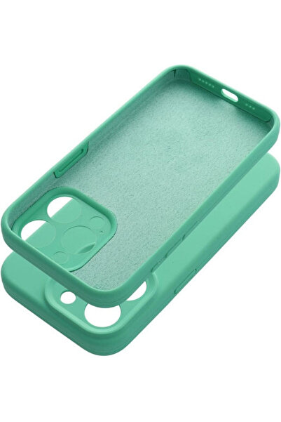 OEM Back Cover Silicone 2mm Green (iPhone 16 Plus)