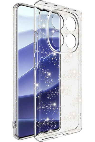 Techsuit Sparkleskin Back Cover Silicone Transparent (Redmi Note 14 Pro 4G)