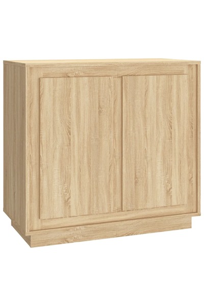 vidaxl Dulap, stejar sonoma, 80x34x75 cm, lemn prelucrat