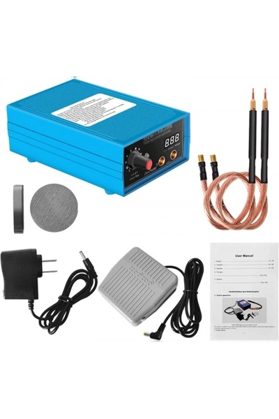 TEKNO 5000W Profesyonel Batarya Pil Punta Nokta Kaynak Makinesi (Pedallı)