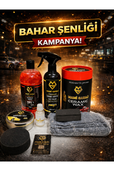 MAMİ GARAJ BAHAR ŞENLİĞİ OTO BAKIM SETİ