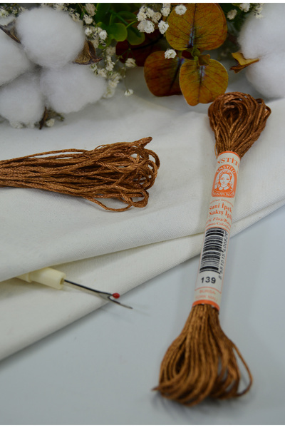 Enstitü İplik Hand Embroidery Silk, Laundry Silk, Rayon, Shiny Silk Texture, ...