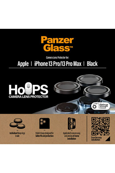 Panzer Glass PanzerGlass Hoops Προστασία Κάμερας Σκληρυμένο Γυαλί Μαύρο για τ...