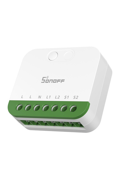 Sonoff Mini-2Gs Comutator cu 2 canale cu Matter pentru gestionarea iluminării