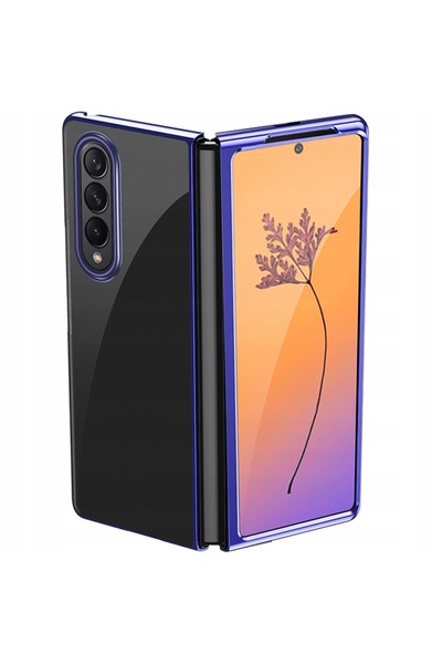 Hurtel Husă en-gros pentru Samsung Galaxy Z Fold 4, cu placare și ramă metalică