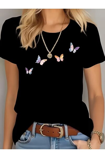PAVRO Unisex Comfortable Fit Tshrit Mixed Printed Tshirt