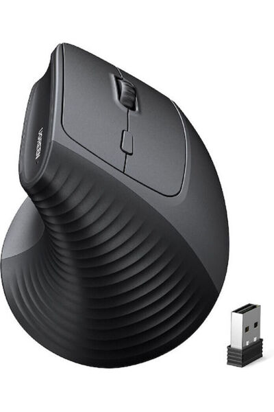 Ugreen M571 Ασύρματο Εργονομικό Ποντίκι Bluetooth Μαύρο