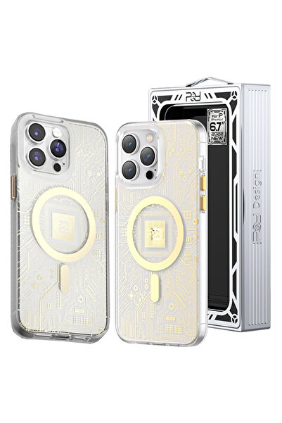 Kingxbar Husă magnetică pentru iPhone 14 Plus, Seria Pqy Geek, compatibilă cu...