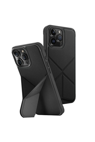 uniq Husă transformabilă pentru iPhone 15 Pro Max 6,7 cu încărcare Magclick ș...