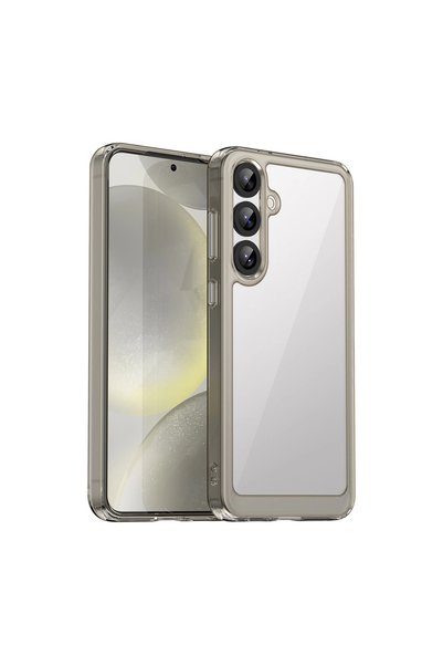 Hurtel Husă Outer Space pentru Samsung Galaxy S25+ cu ramă din gel transparentă