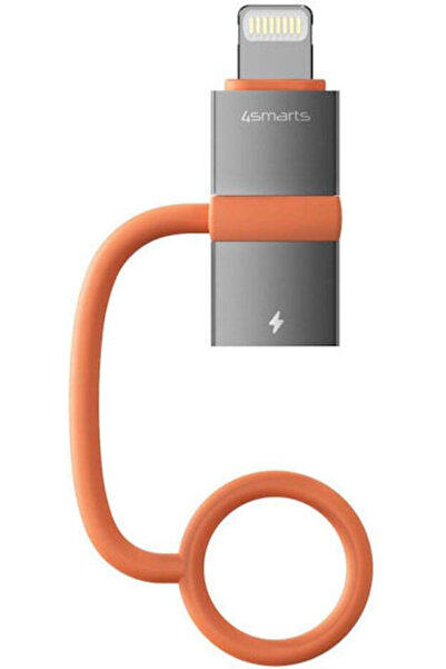 4smarts Μετατροπέας USB-C αρσενικό σε Lightning θηλυκό Γκρι 2 τεμάχια