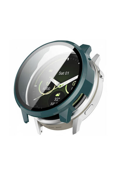 Techsuit Defense360 Pro + Προστατευτικό Οθόνης Garmin Venu 4 45mm Σκούρο Μπλε