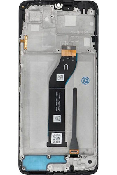 OEM Οθόνη Fixcell με μηχανισμό αφής για Redmi 13c 4g 5g Μαύρο