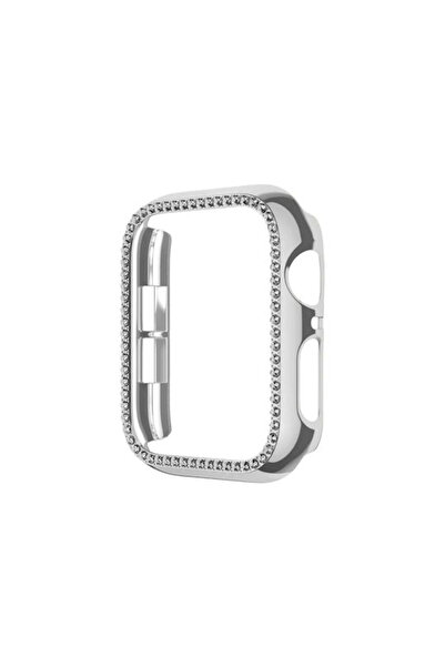 Other Πλαστική Θήκη Sonique σε ασημί χρώμα για Apple Watch 44mm