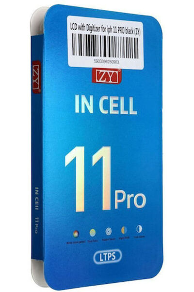 OEM Οθόνη Zy με μηχανισμό αφής για Apple iPhone 11 Pro (Μαύρο) Κωδικός: 593455