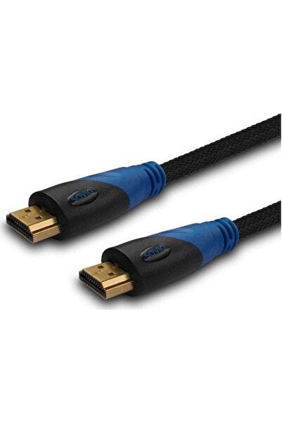 Savio 5μ Μαύρο Καλώδιο HDMI 1.4 Υψηλής Ταχύτητας 1080p 120Hz HDMI Αρσενικό - ...