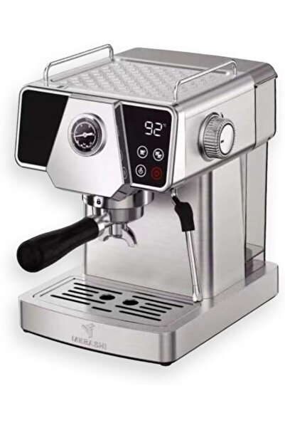 MEBASHI ماكينة قهوة إسبريسو ME-ECM2033 - ضغط 19 بار، سعة 1.8 لتر، من الفولاذ ...