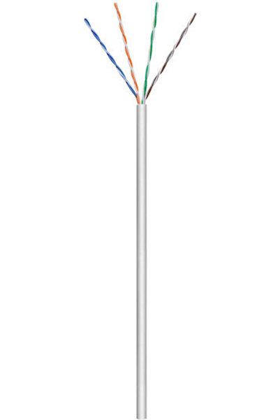 goobay Καλώδιο Ethernet U/UTP Cat.6 Gigabit Ατερμινολυμένο 305μ Γκρι Κωδικός:...