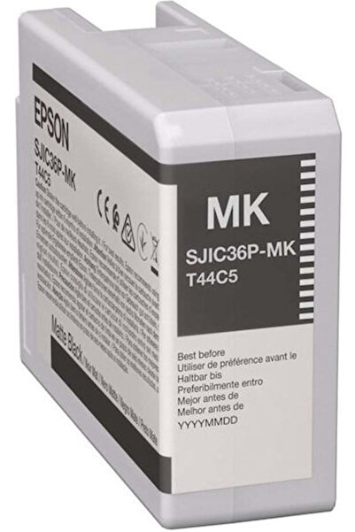 EPSON T44C5 Γνήσιο Μελάνι Εκτυπωτή InkJet Μαύρο (C13T44C540)